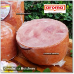 Aroma Bali frozen pork HAM SMOKED whole cuts +/-  2.3kg/pc (price/kg) PREORDER